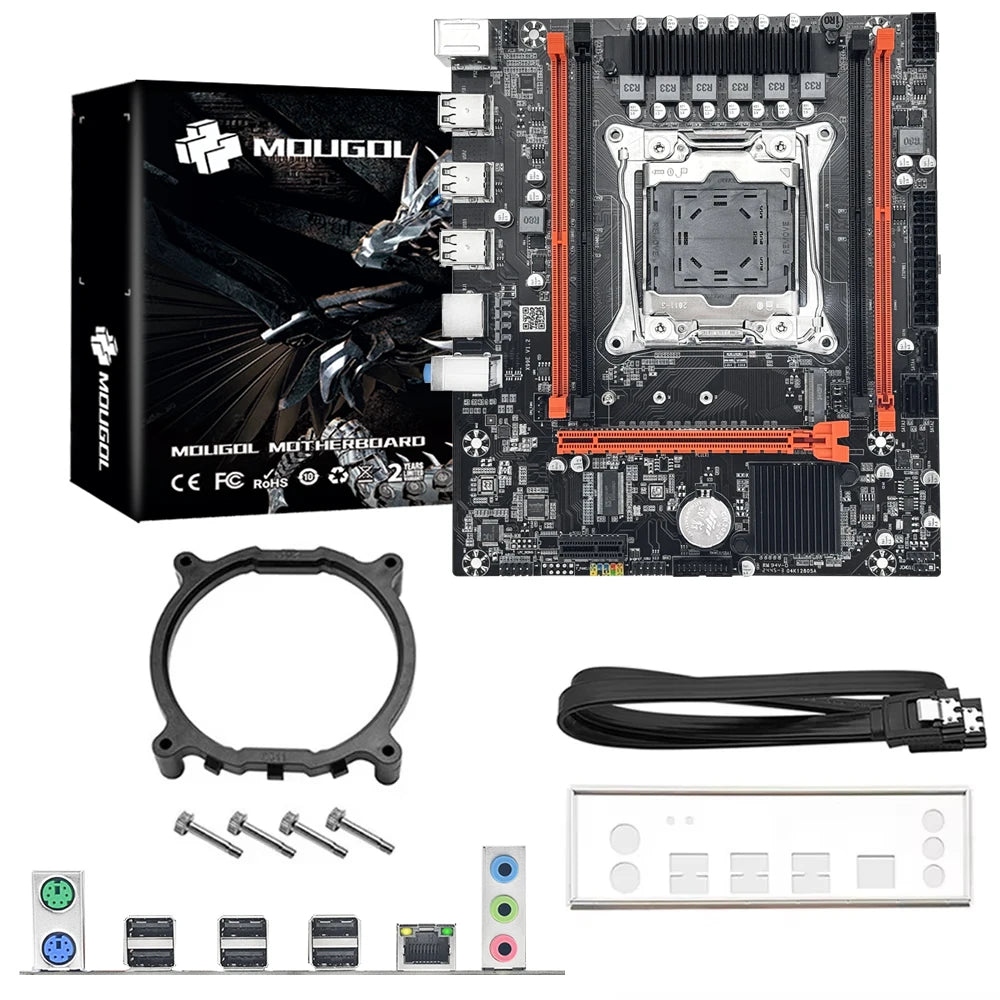 MOUGOL X99 Gaming Motherboard Kit with Intel