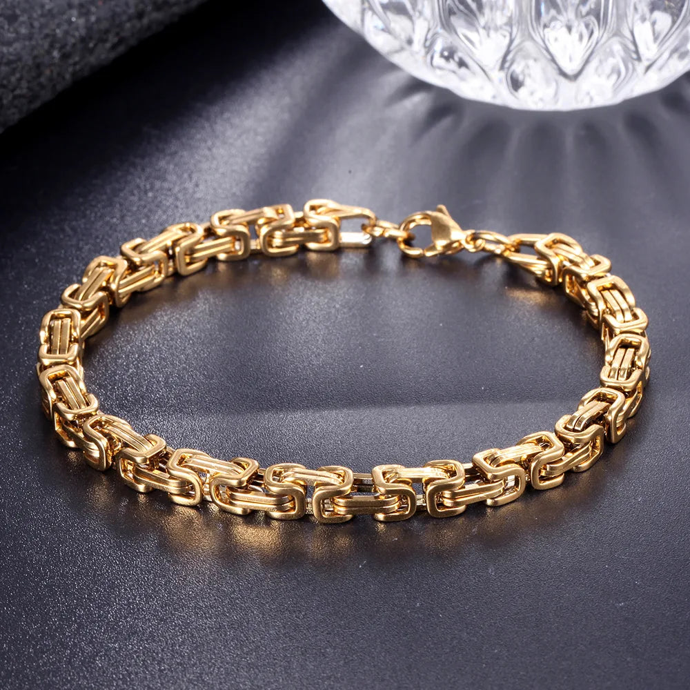 Newest 316L Stainless Steel Bracelet Men Women Wholelsale