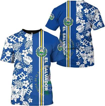 El Salvador Flag Football Jersey 3D Print