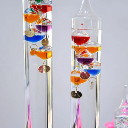 Galileo Thermometer Colorful Ball Suspended Bedroom Wine