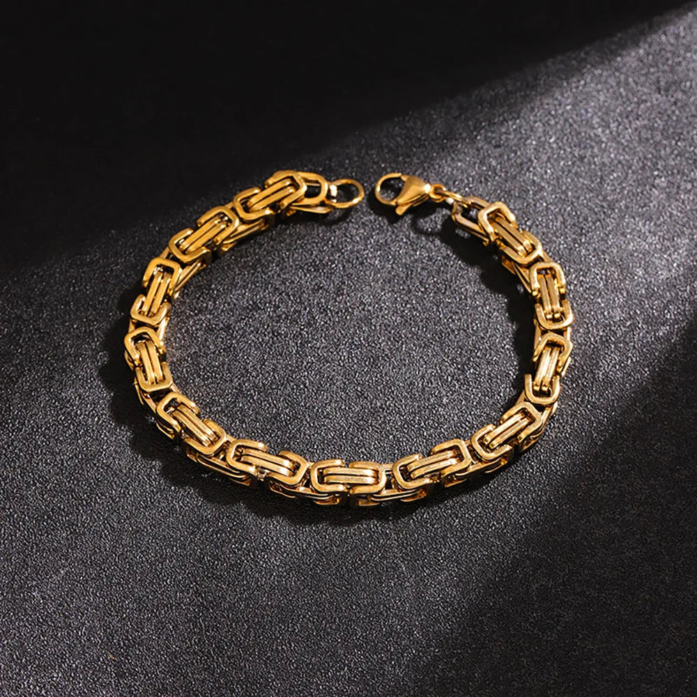 Newest 316L Stainless Steel Bracelet Men Women Wholelsale