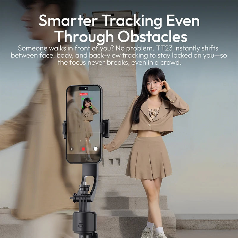 Ulanzi TT23 Auto-Tracking Selfie Stick Tripod Foaldable
