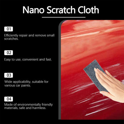 Car Scratches Nano Cloth Car Nano Sparkle Cloth Easily Repair Paint