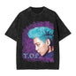 Harajuku Washed T Shirt Choi Seung Hyun T.O.P