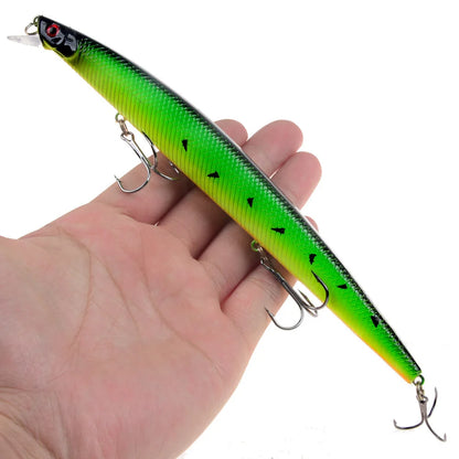 16 Colors 18cm 24g Minnow Fishing Lure Laser Crankbait