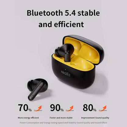 Realfit F3 ANC Active Noice Cancellation Bluetooth Earphones