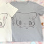 Japanese Oversized T Shirt Women Clothing Short Sleeve O-neck