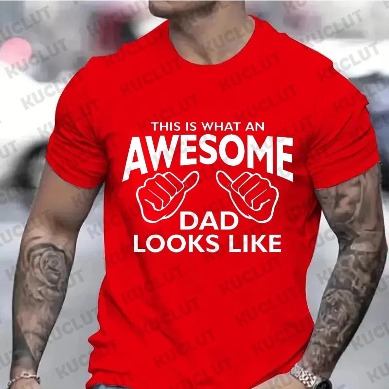 Men's Clothing AWESOME DAD This Is What An Dad Looks Like MENS