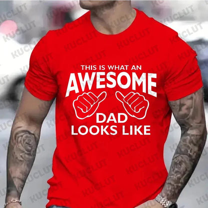 Men's Clothing AWESOME DAD This Is What An Dad Looks Like MENS