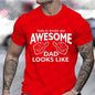 Men's Clothing AWESOME DAD This Is What An Dad Looks Like MENS
