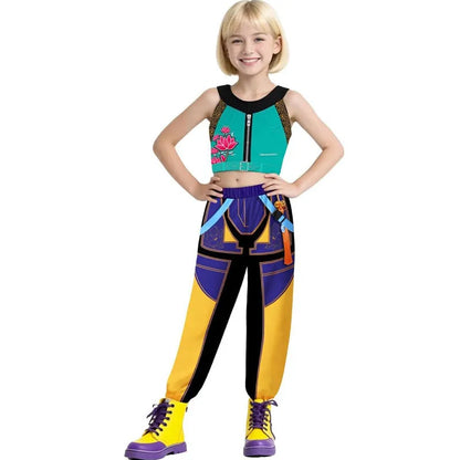 New K-POP Demon Hunter Cossplay Girls Costume