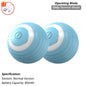Dog Cat Interactive Ball Toy Automatic Rolling Ball Faux Tail