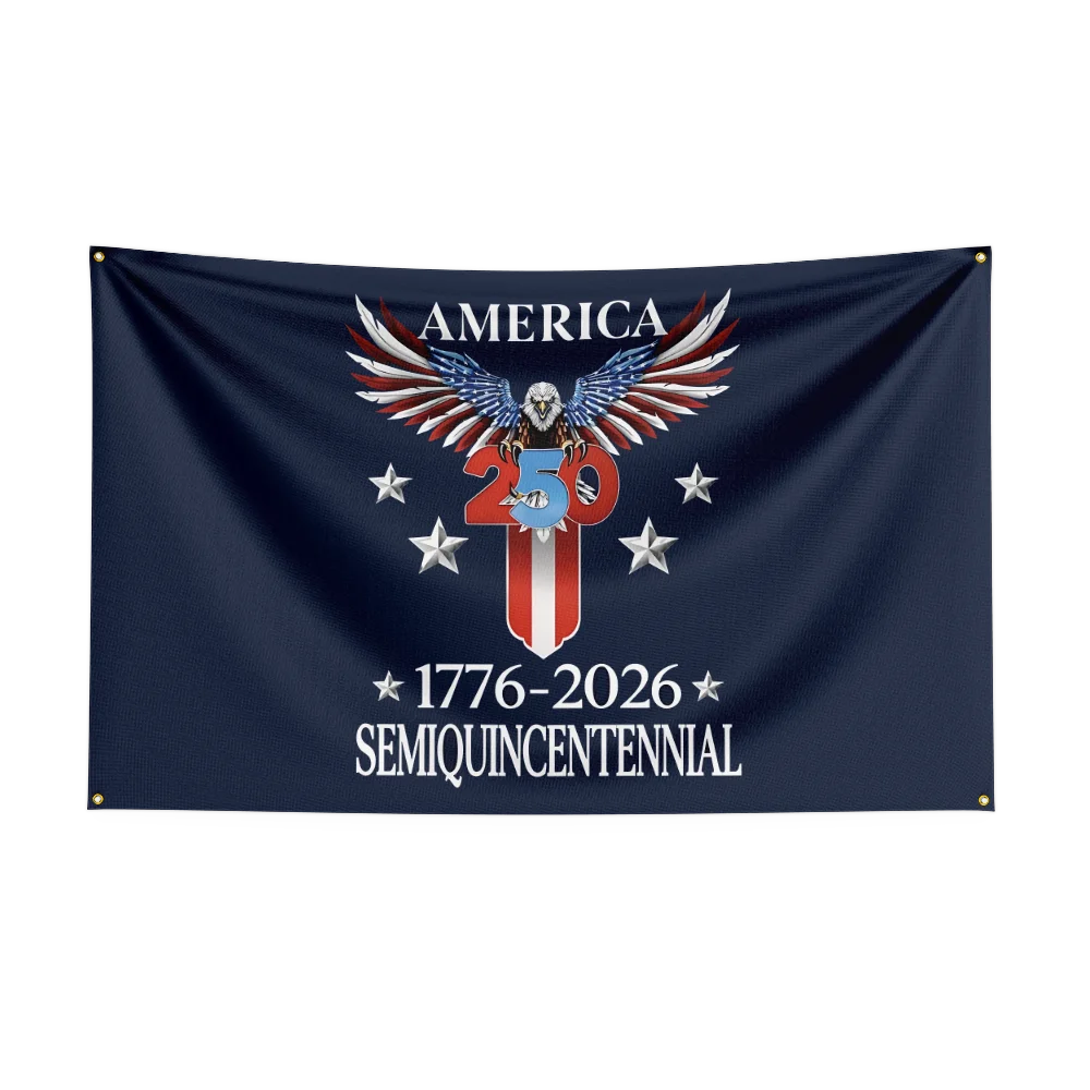 US 250th Anniversary 1776 2026 Semiquincentennial Flag,