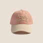 Fashion Patchwork Children Baseball Cap Girls Boys