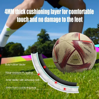 High Quality Soccer Balls Official Size 5 PU Material