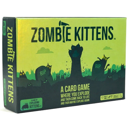 Zombie Kittens Card Game Fun Family Card Games