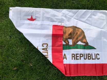 SKY FLAG california flag 90*150cm double side printed polyester hanging us usa state bear california flag