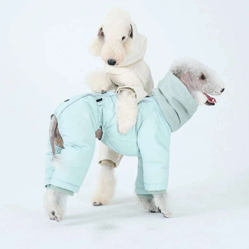 Winter Dog Coats Warm Windproof Jacket Dog Outdoor Four Legged