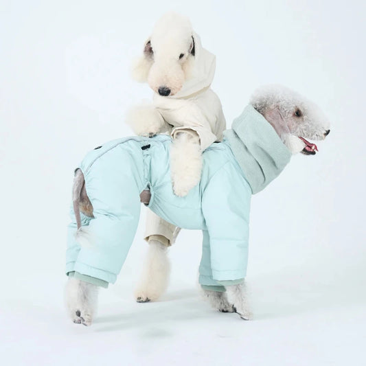 Winter Dog Coats Warm Windproof Jacket Dog Outdoor Four Legged