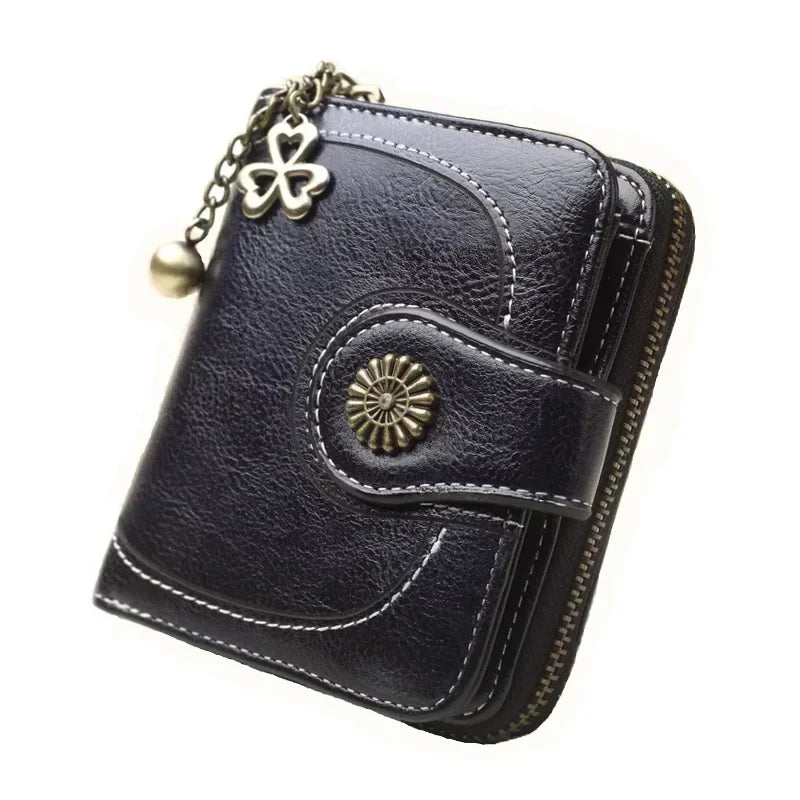 Women Wallets and Purses PU Leather Money Bag Female