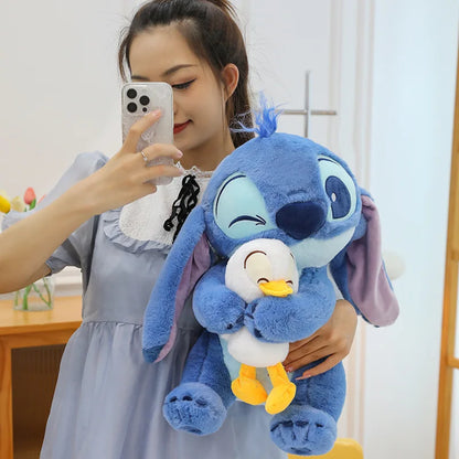 Disney 30cm Lilo And Stitch Plush Toys Anime Plushie Stich Dolls