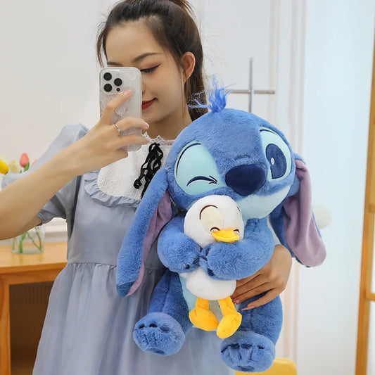 Disney 30cm Lilo And Stitch Plush Toys Anime Plushie Stich Dolls
