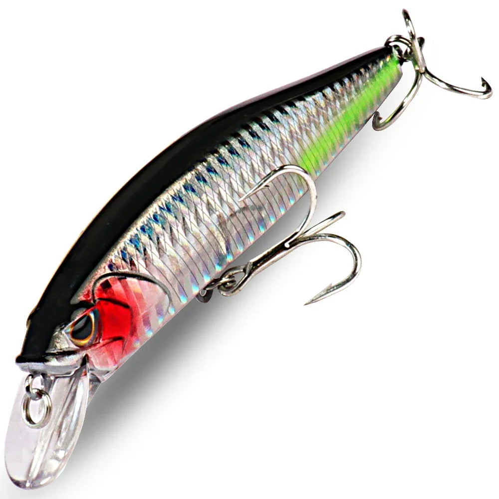 Sinking Minnow 19g Floating Jerkbait 15g Fishing Lure Treble Hooks