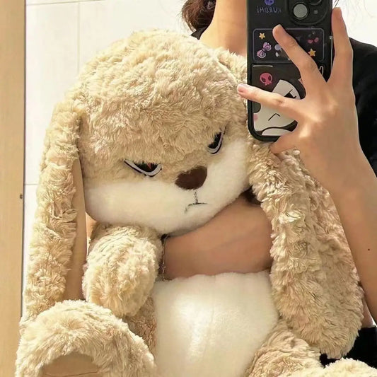 Large Size Angry Rabbit Plush Toy Cute Animal Plushie