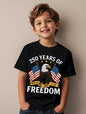 T-Shirt for Kids America 250th Birthday Eagle Flag 250 Years