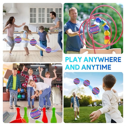  Flying Ball Children's Hand Controlled Color LED Cosmic Globe 360 °