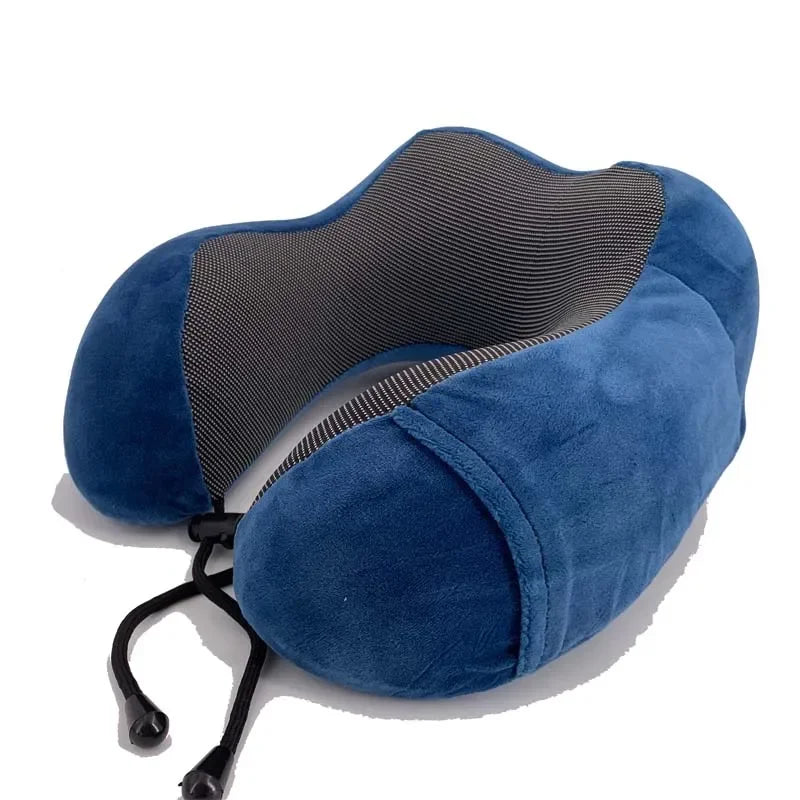 U Shaped Memory Foam Neck Pillows Soft Travel Pillow