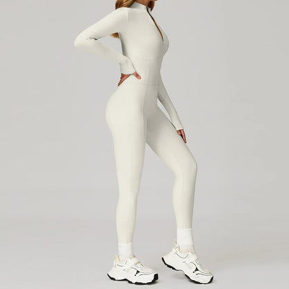 Winter Sport Jumpsuits Women Warm Gym