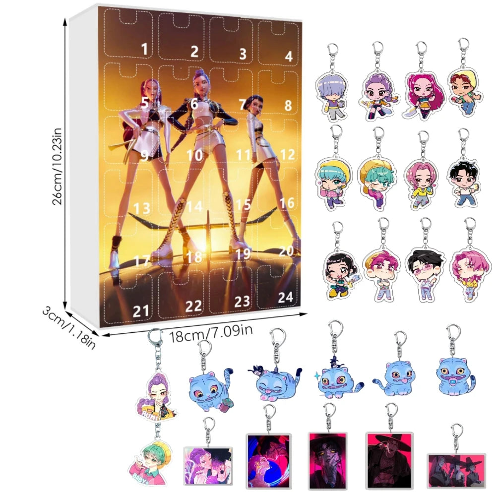 New Kpop Demon Hunters Advent Calendar K Pop Demon HunterS