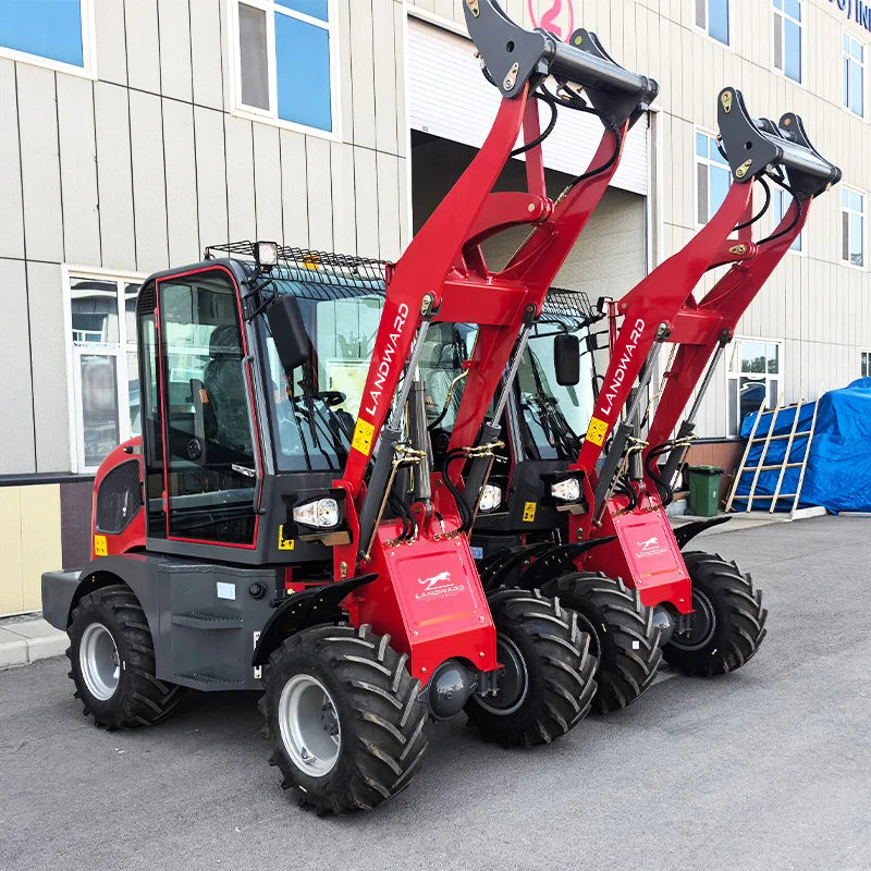 Customize Europe Four-wheel drive diesel loader machine