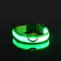 Light Up LED Pet Dog Collar Safety Night Walking Flashing Glow