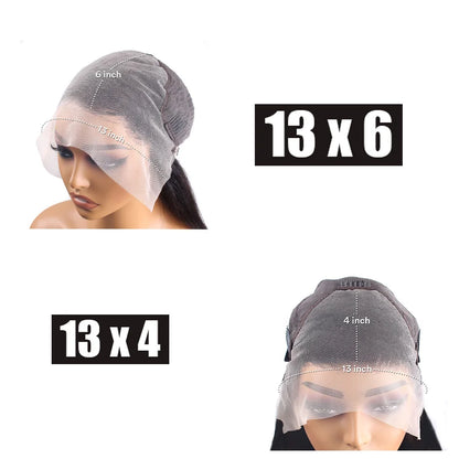 SoGreat straight hd lace frontal wig 13x6 highlight wig