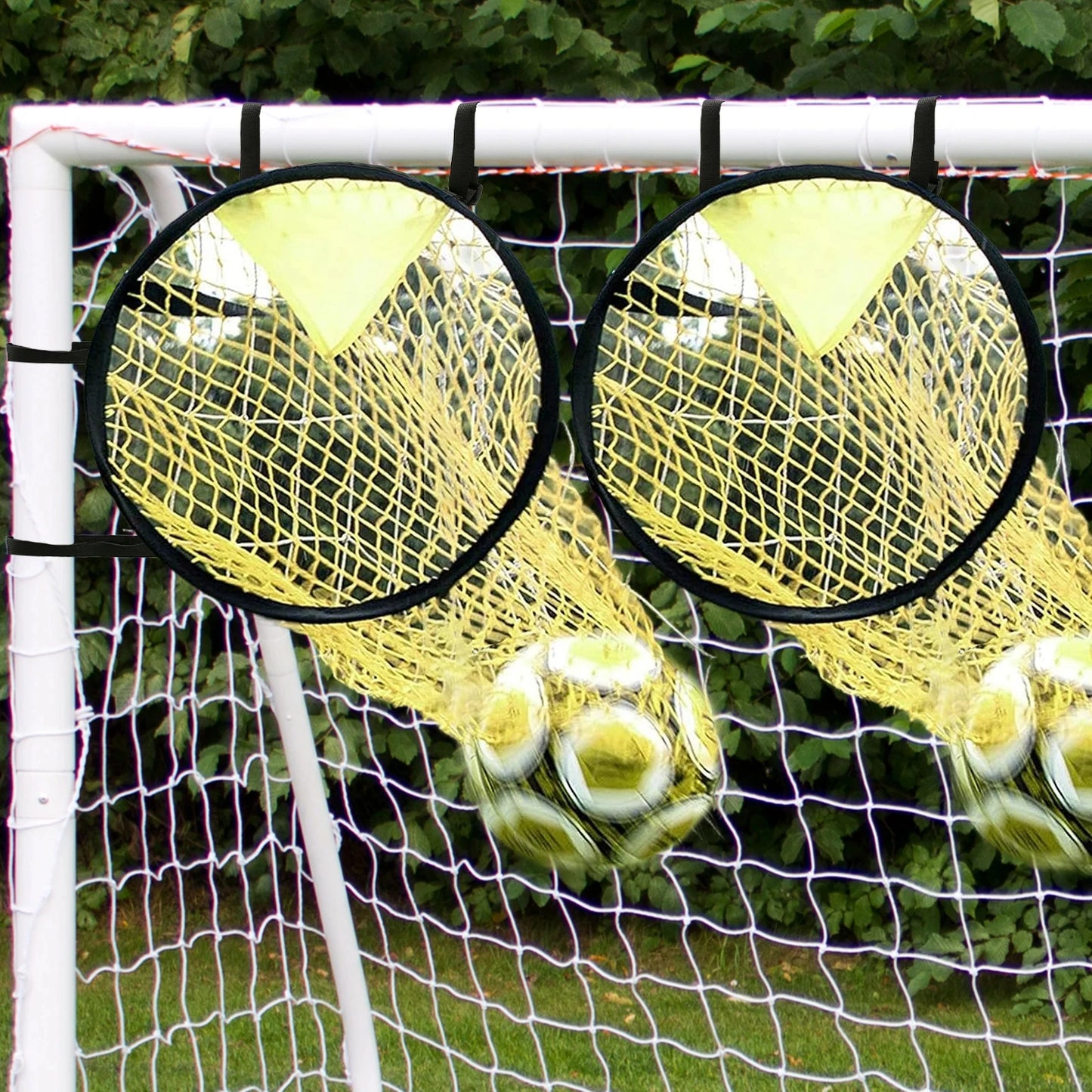 1/2pcs Soccer Training Shooting Net
