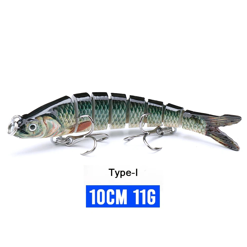 VTAVTA 10/14cm Sinking Wobblers Fishing Lures Jointed