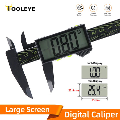 Digital Caliper Electronic Plastic Calipers Vernier Measuring Tool