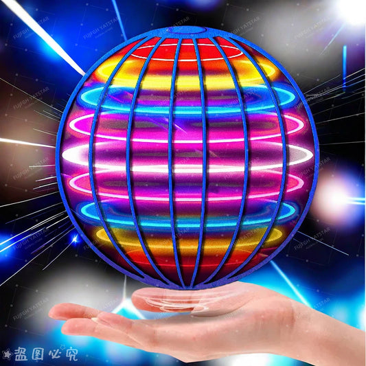 Flying Ball Children's Hand Controlled Color LED Cosmic Globe 360 °