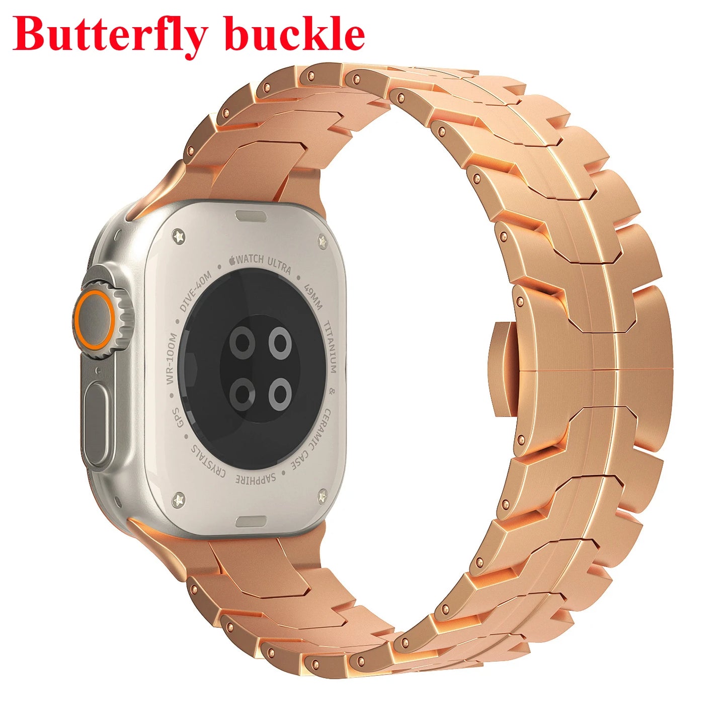 Stainless Steel Strap For Apple Watch Series