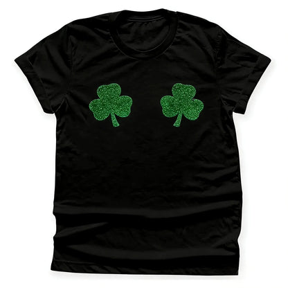 Green Tee Shamrock T-Shirt Funny St Patricks Day TeeS