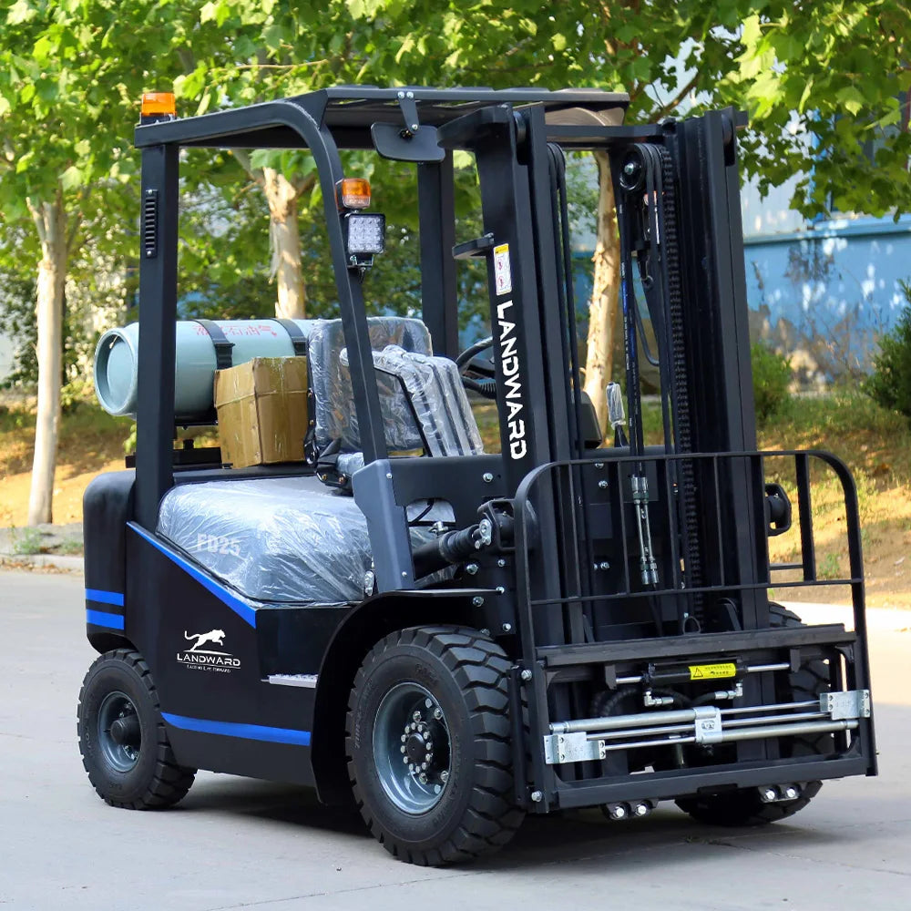 4WD High Load Forklift 5 Ton High Quality Euro 5 Diesel Forklift