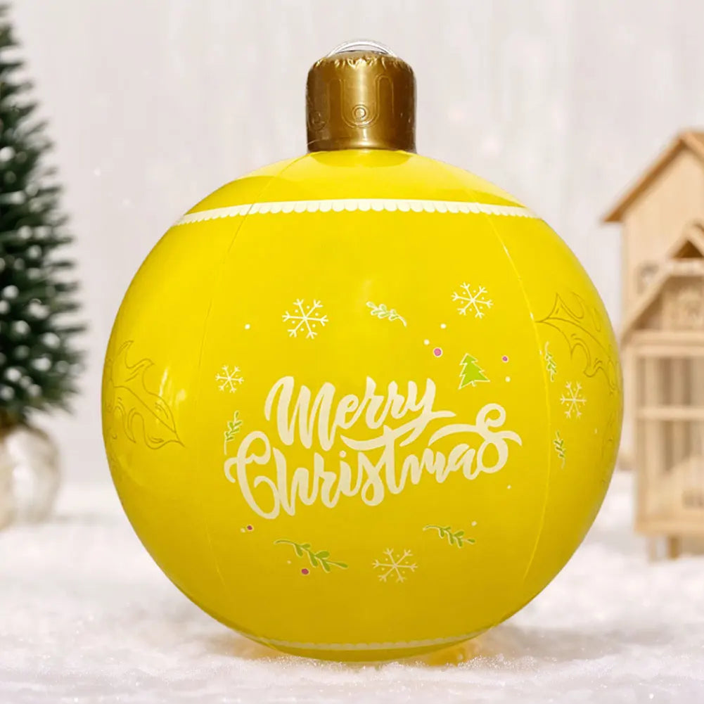 60cm Giant Inflatable Christmas Balls Light