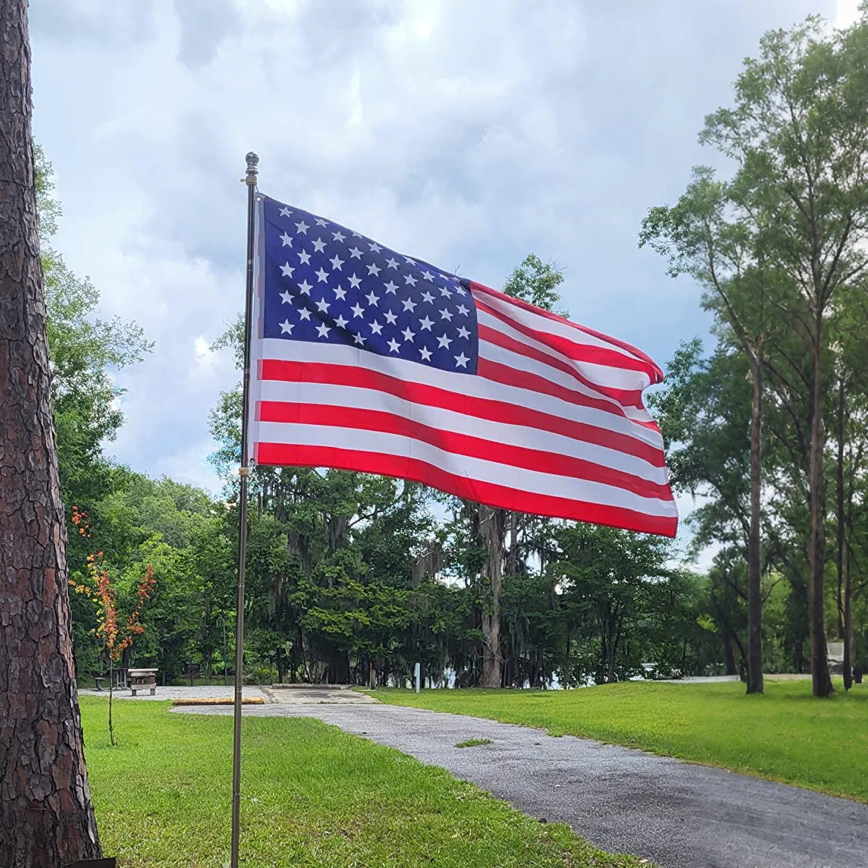XIANGYING 90X150CM us flag High Quality Double Sided
