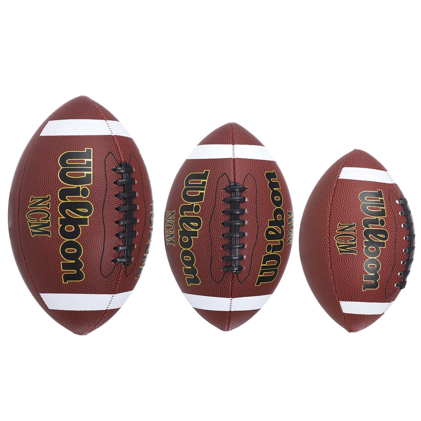 1 Pcs Standard Rugby Ball for American Football