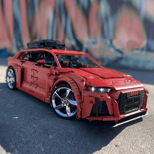 New Technical MOC-150275 Avant RS6 1:8 Scale  Supercar