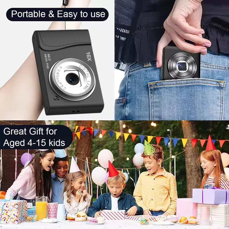 4K Digital Camera 24 Million Pixels Children Camcorder