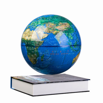 Creative Floating Magnetic Levitation Book Shape World