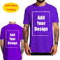 Custom T Shirt for Men Front Back Print